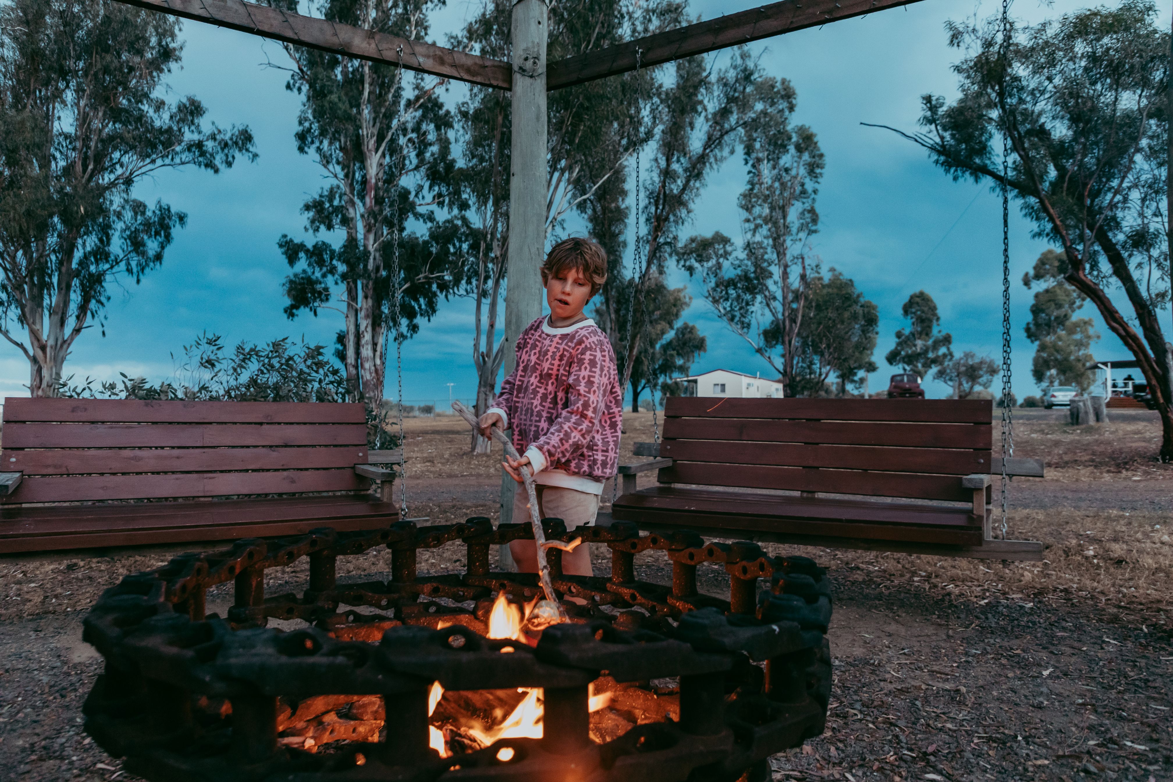Lake Coolmunda Caravan Park - Camping Bonfire People - Paulina Eaborn (5).jpg