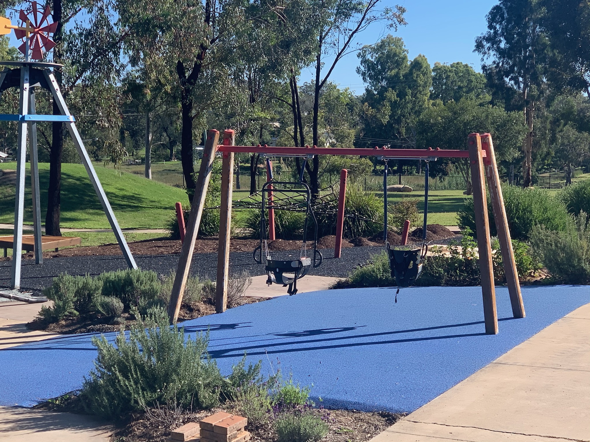 Texas All Abilities Park Swings