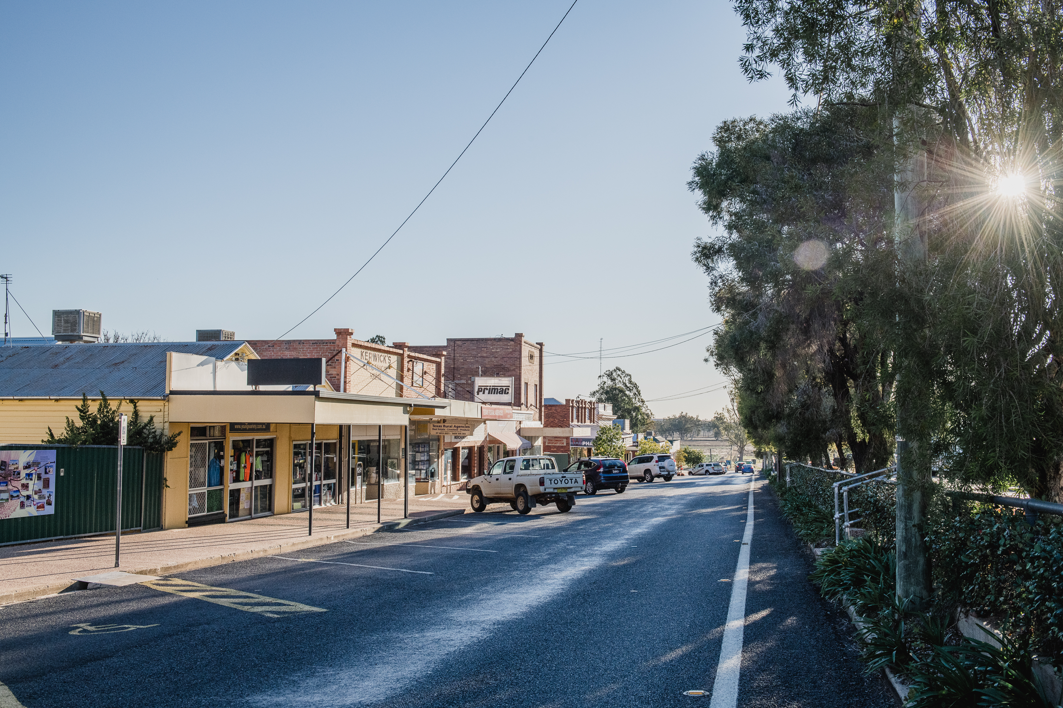 Texas Main Street - Rachel Walker